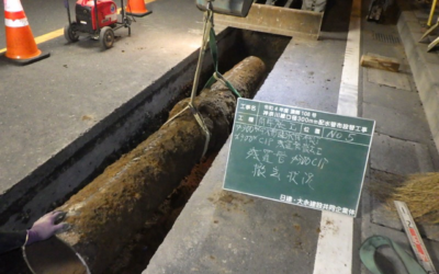 神奈川線口径300ｍｍ配水管布設替工事